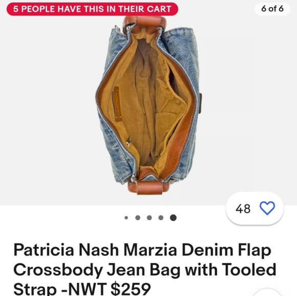 Patricia Nash Crossbody - Picture 4 of 5